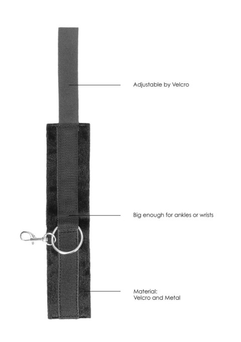 Velcro Hand or Ankle Cuffs - With Adjustable Straps Velcro Hand or Ankle Cuffs - With Adjustable Straps