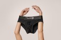 Vibrating Strap-on High-cut Brief - M/L Vibrating Strap-on High-cut Brief - M/L