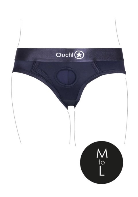 Vibrating Strap-on High-cut Brief - M/L Vibrating Strap-on High-cut Brief - M/L