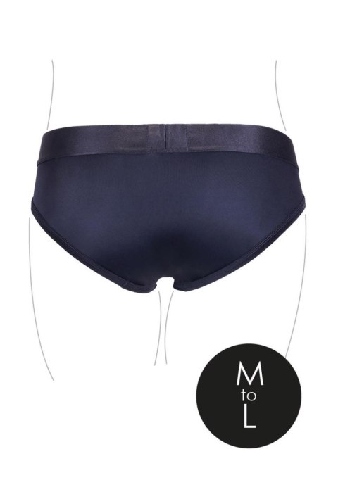 Vibrating Strap-on High-cut Brief - M/L Vibrating Strap-on High-cut Brief - M/L