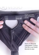 Vibrating Strap-on High-cut Brief - M/L Vibrating Strap-on High-cut Brief - M/L