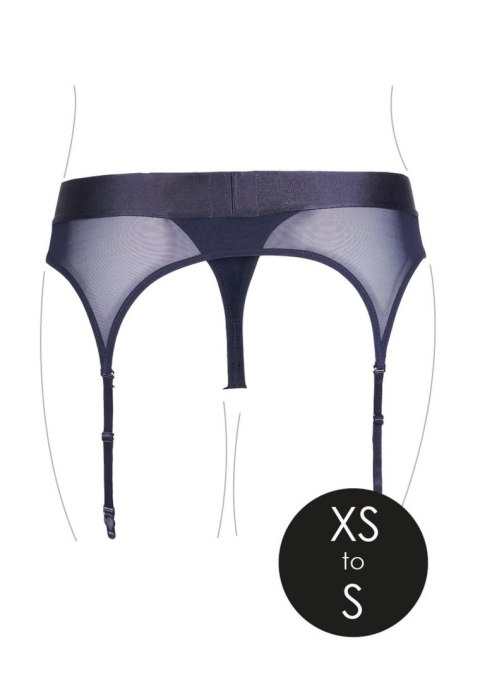 Vibrating Strap-on Thong with Adjustable Garters - XS/S Vibrating Strap-on Thong with Adjustable Garters - XS/S