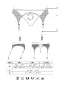 Vibrating Strap-on Thong with Adjustable Garters - XS/S Vibrating Strap-on Thong with Adjustable Garters - XS/S