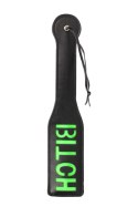 'Bitch'' Paddle - Glow in the Dark - Black/Neon Green 'Bitch'' Paddle - Glow in the Dark - Black/Neon Green