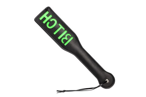 'Bitch'' Paddle - Glow in the Dark - Black/Neon Green 'Bitch'' Paddle - Glow in the Dark - Black/Neon Green