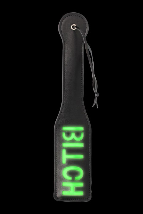 'Bitch'' Paddle - Glow in the Dark - Black/Neon Green 'Bitch'' Paddle - Glow in the Dark - Black/Neon Green