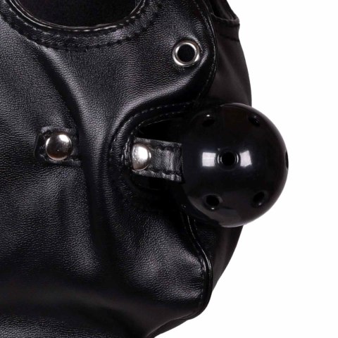 Blindfolded Mask with Breathable Ball Gag - Black Blindfolded Mask with Breathable Ball Gag - Black