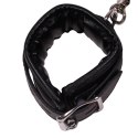 Body Harness with Thigh and Hand Cuffs - Black Body Harness with Thigh and Hand Cuffs - Black