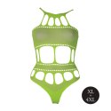 Body with Grecian Neckline - Neon Green - XL/XXXXL Body with Grecian Neckline - Neon Green - XL/XXXXL
