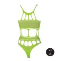 Body with Grecian Neckline - Neon Green - XS/XL Body with Grecian Neckline - Neon Green - XS/XL
