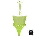 Body with Halter Neck - Neon Green - XL/XXXXL Body with Halter Neck - Neon Green - XL/XXXXL