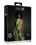 Bodystocking with Halterneck - Green - XS/XL Bodystocking with Halterneck - Green - XS/XL