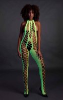 Bodystocking with Halterneck - Green - XS/XL Bodystocking with Halterneck - Green - XS/XL