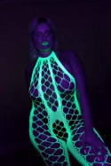Bodystocking with Halterneck - Green - XS/XL Bodystocking with Halterneck - Green - XS/XL