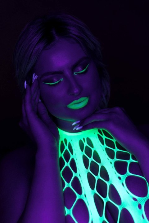 Bodystocking with Halterneck - Green - XS/XL Bodystocking with Halterneck - Green - XS/XL