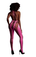 Bodystocking with Halterneck - Pink - XS/XL Bodystocking with Halterneck - Pink - XS/XL