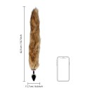 Fox Tail with Metal Butt Plug Fox Tail with Metal Butt Plug
