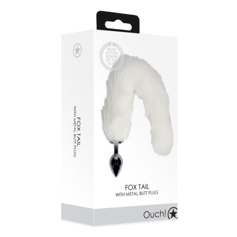 Fox Tail with Metal Butt Plug Fox Tail with Metal Butt Plug