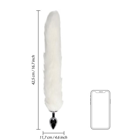 Fox Tail with Metal Butt Plug Fox Tail with Metal Butt Plug