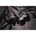 Furry Metal Hand Cuffs - Black