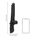 Hand Held Liquid Silicone Vibrating and Thrusting Sex Machine - Black Hand Held Liquid Silicone Vibrating and Thrusting Sex Machine - Black