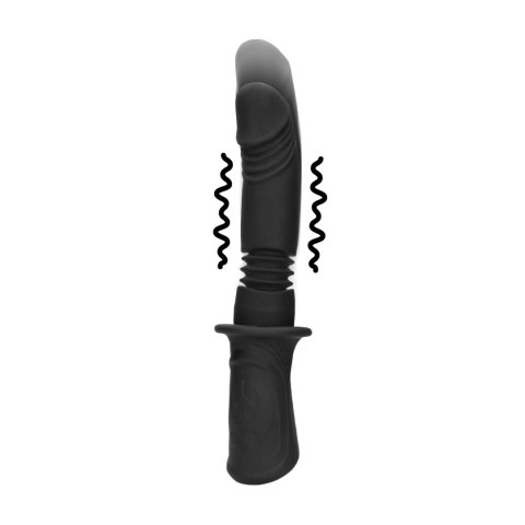 Hand Held Vibrating and Thrusting Sex Machine - Black Hand Held Vibrating and Thrusting Sex Machine - Black
