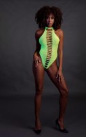High-Cut Body - Neon Green - XS/XL High-Cut Body - Neon Green - XS/XL