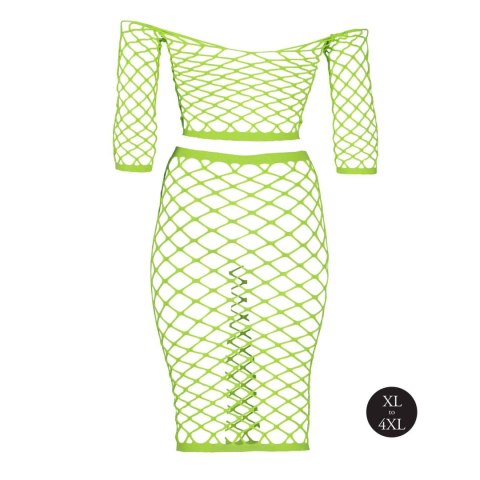 Long Sleeve Crop Top and Long Skirt XL/XXXXL Long Sleeve Crop Top and Long Skirt XL/XXXXL