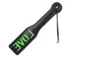 'Love'' Paddle - Glow in the Dark - Black/Neon Green 'Love'' Paddle - Glow in the Dark - Black/Neon Green