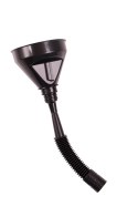 Open Mouth Gag Head Harness with Funnel - Black Open Mouth Gag Head Harness with Funnel - Black