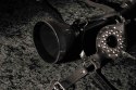 Open Mouth Gag Head Harness with Funnel - Black Open Mouth Gag Head Harness with Funnel - Black