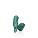 Stacked Vibrating Prostate Massager with Remote Control - Metallic Green Stacked Vibrating Prostate Massager with Remote Control - Metallic Green