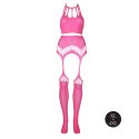 Two Piece with Crop Top and Stockings XL/XXXXL Two Piece with Crop Top and Stockings XL/XXXXL