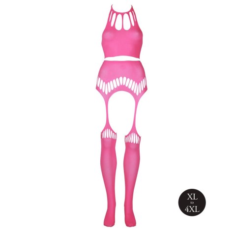 Two Piece with Crop Top and Stockings XL/XXXXL Two Piece with Crop Top and Stockings XL/XXXXL