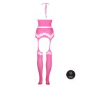 Two Piece with Crop Top and Stockings XL/XXXXL Two Piece with Crop Top and Stockings XL/XXXXL