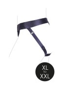 Vibrating Strap-on Panty Harness with Open Back - XL/XXL Vibrating Strap-on Panty Harness with Open Back - XL/XXL