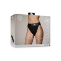 Vibrating Strap-on Panty Harness with Open Back - XS/S Vibrating Strap-on Panty Harness with Open Back - XS/S