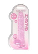 9"" / 23 cm Realistic Dildo With Balls - Pink 9"" / 23 cm Realistic Dildo With Balls - Pink