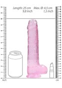 9"" / 23 cm Realistic Dildo With Balls - Pink 9"" / 23 cm Realistic Dildo With Balls - Pink