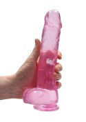 9"" / 23 cm Realistic Dildo With Balls - Pink 9"" / 23 cm Realistic Dildo With Balls - Pink