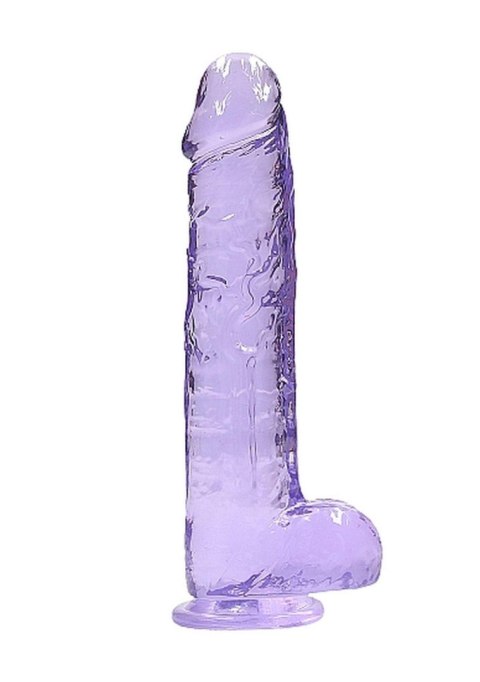 9"" / 23 cm Realistic Dildo With Balls - Purple 9"" / 23 cm Realistic Dildo With Balls - Purple