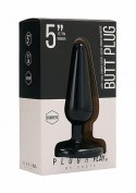 Butt Plug - Basic - 5 Inch - Black Butt Plug - Basic - 5 Inch - Black