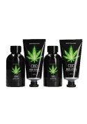 CBD - Bath and Shower - Luxe Travel set - Green Tea Hemp Oil
