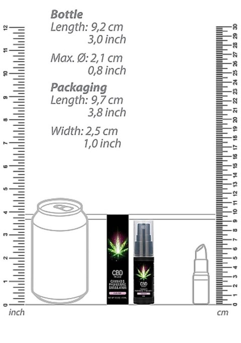 CBD Cannabis Pheromone Stimulator For Her - 15ml CBD Cannabis Pheromone Stimulator For Her - 15ml