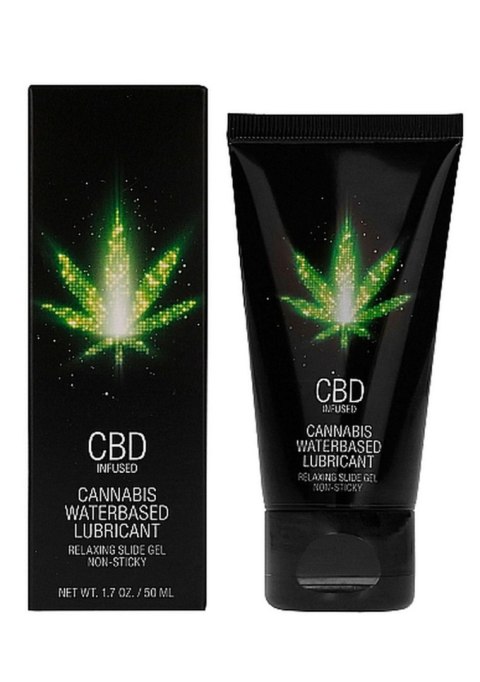 CBD Cannabis Waterbased Lubricant - 50 ml CBD Cannabis Waterbased Lubricant - 50 ml