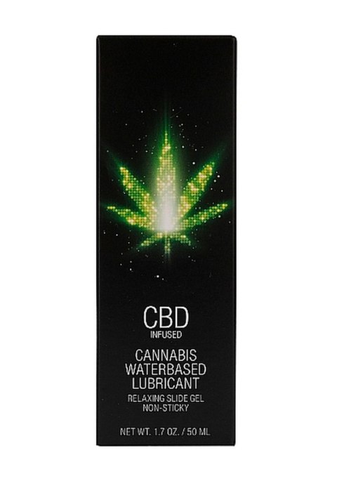 CBD Cannabis Waterbased Lubricant - 50 ml CBD Cannabis Waterbased Lubricant - 50 ml