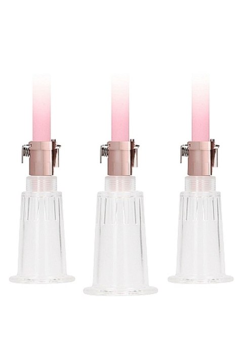 Clitoral & Nipple Pump Set Medium - Rose Gold Clitoral & Nipple Pump Set Medium - Rose Gold