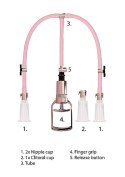 Clitoral & Nipple Pump Set Medium - Rose Gold Clitoral & Nipple Pump Set Medium - Rose Gold