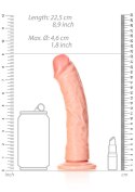 Curved Realistic Dildo with Suction Cup - 8""""/ 20,5 cm Curved Realistic Dildo with Suction Cup - 8""""/ 20,5 cm