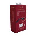 Milan Collection - Collar with Leash - Black/Red Milan Collection - Collar with Leash - Black/Red